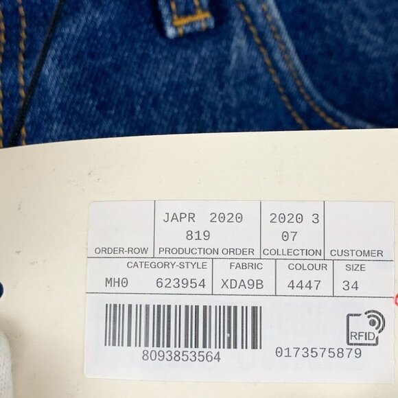 NWT Gucci Regular Fit Marble Jeans Size 34 - Picture 12 of 14